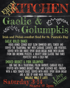 Gaelic_Golumpkis - Footbridge Brewery & BBQ